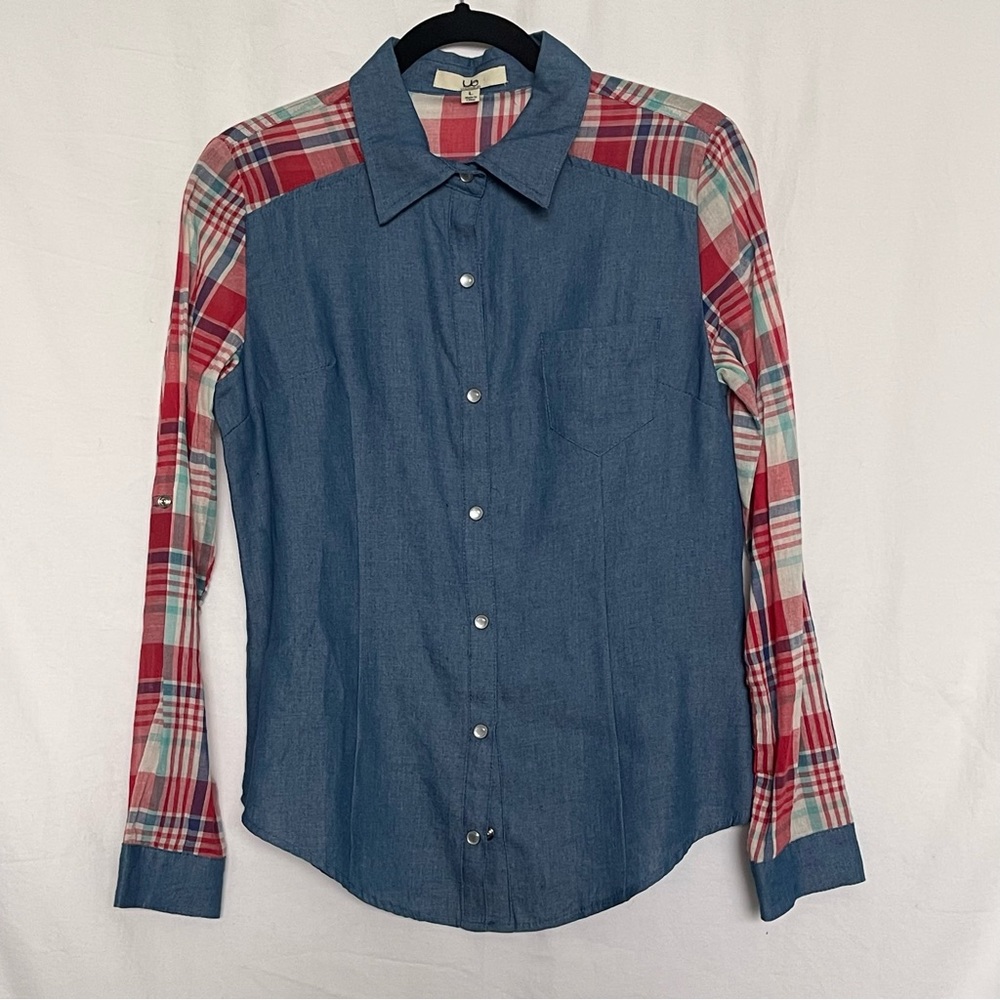 Ya Los Angeles Western blouse size L